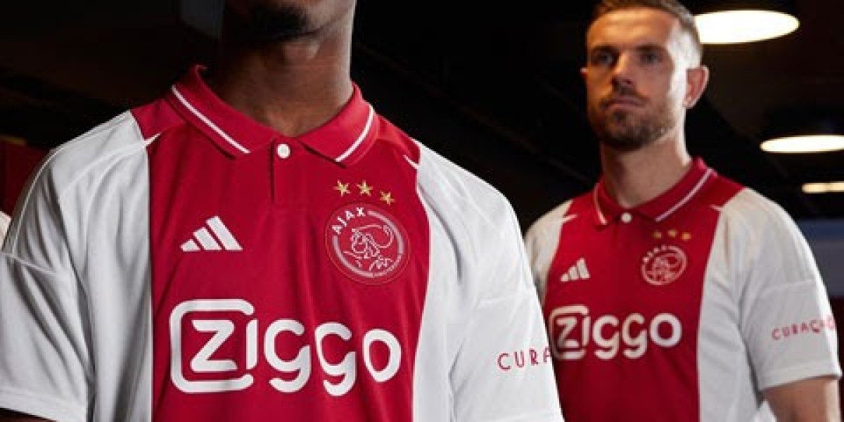 Ajax Amsterdam thema 24/25 seizoen thuisvoetbalshirt